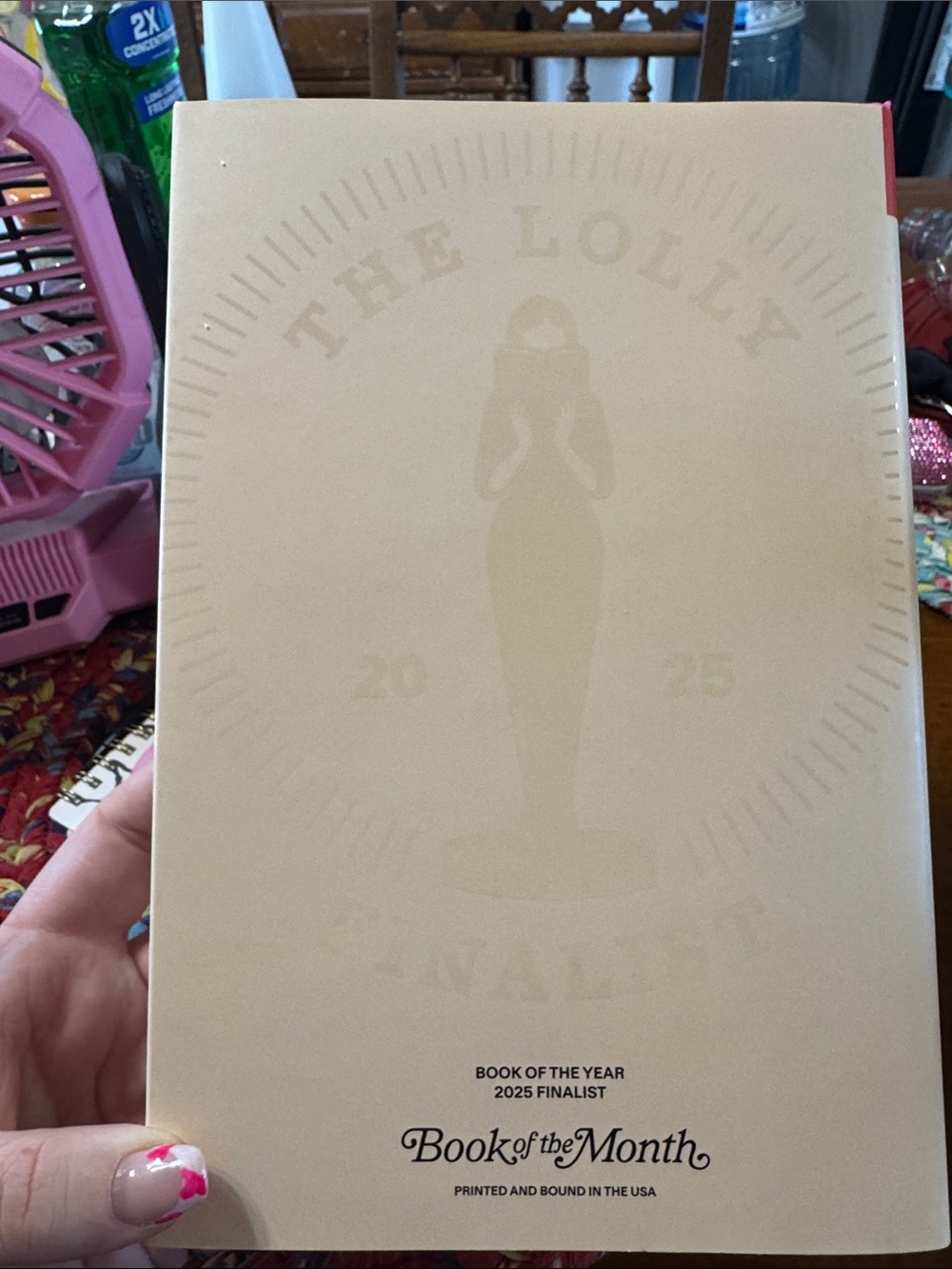 First-Time Caller by B.K. Borison — Pink & Cream Paperback - Picture 2 of 3